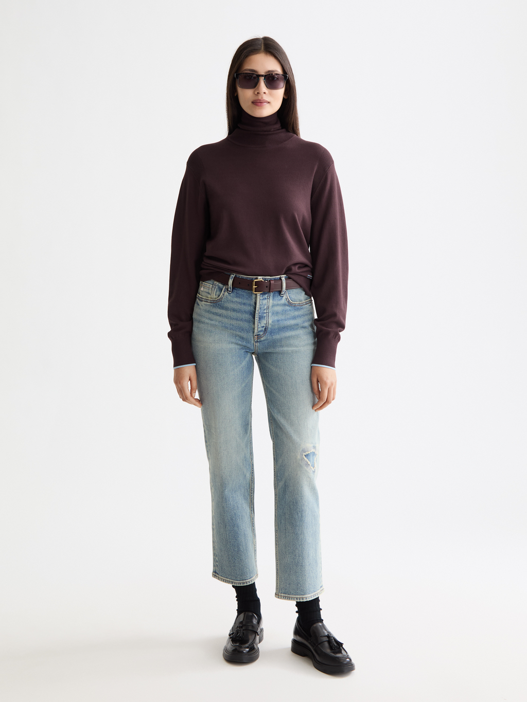 The Sky Women's Long Jeans – Straight Leg