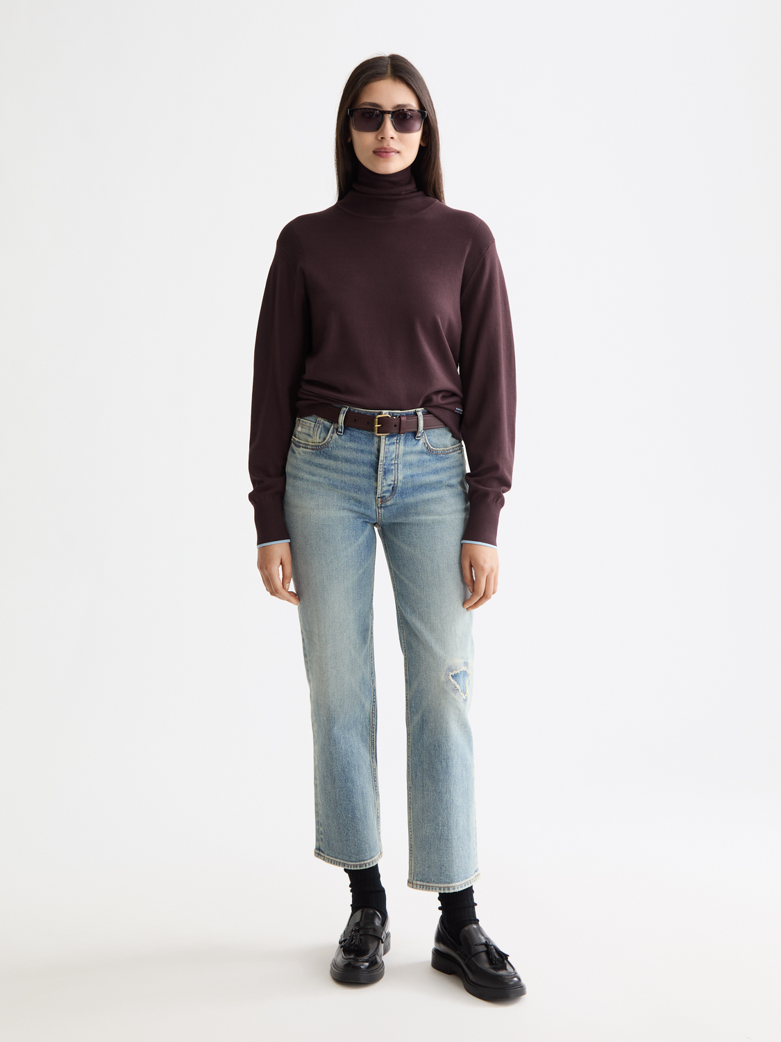 The Sky Women's Long Jeans – Straight Leg