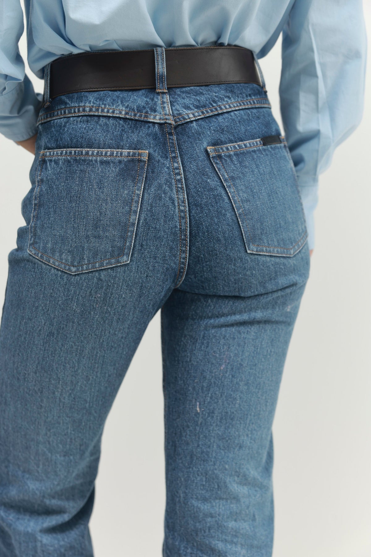 Women's Long Seam Jeans – High Rise